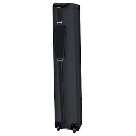 Testrite Visual Products Testrite Visual Products EGC3 Travel Bags and Cases 9-.50 in.X9-.50 in.X40 in. Portable Case with Wheel- Black EGC3